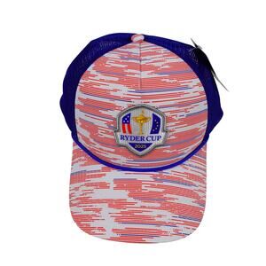 Ryder Cup 2025 USA Bethpage Black Ahead Snapback Adjustable RARE Golf Hat NWT
